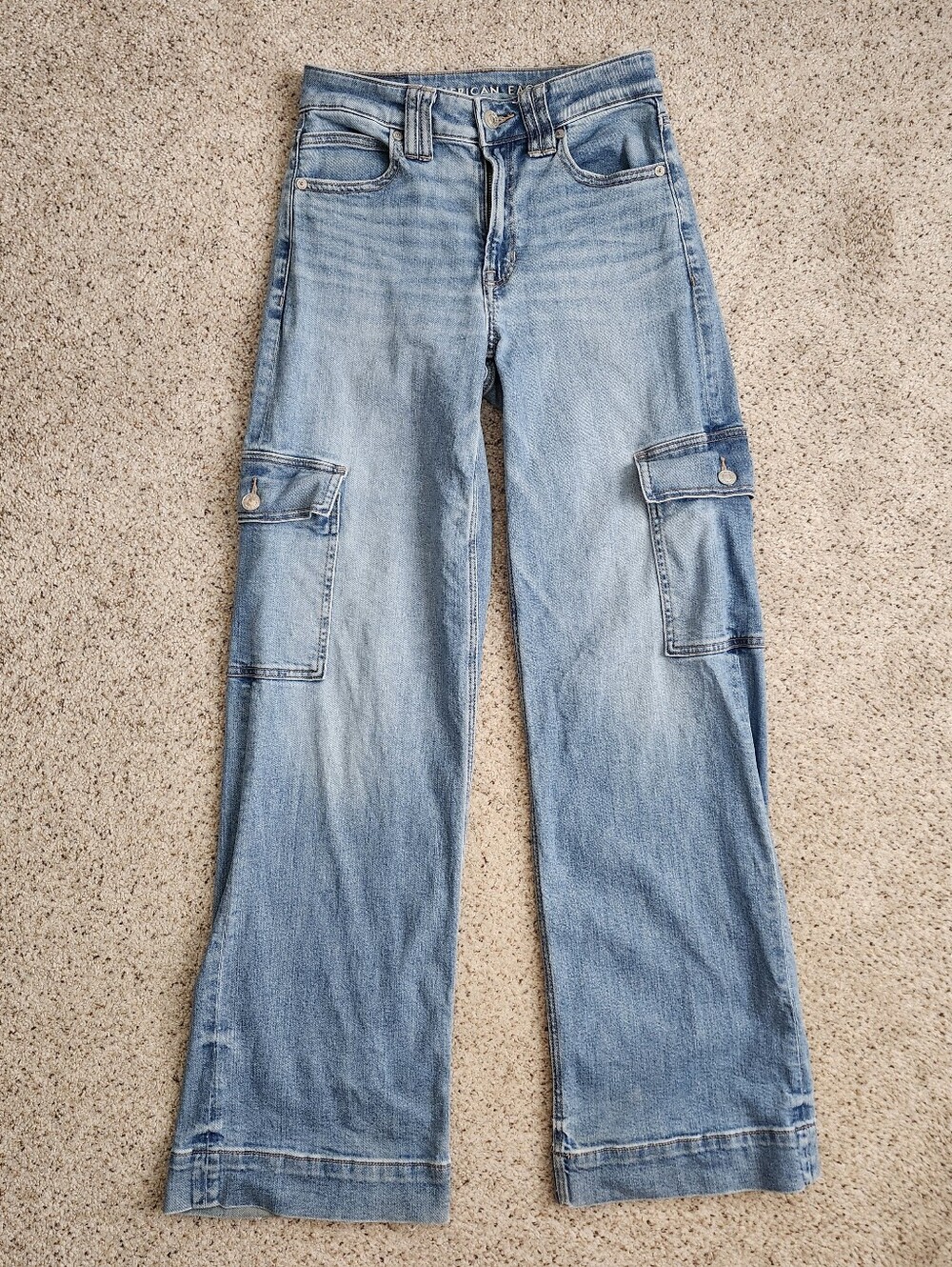 Baggy Wide Leg High Rise Jeans